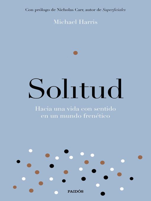 Title details for Solitud by Michael Harris - Available